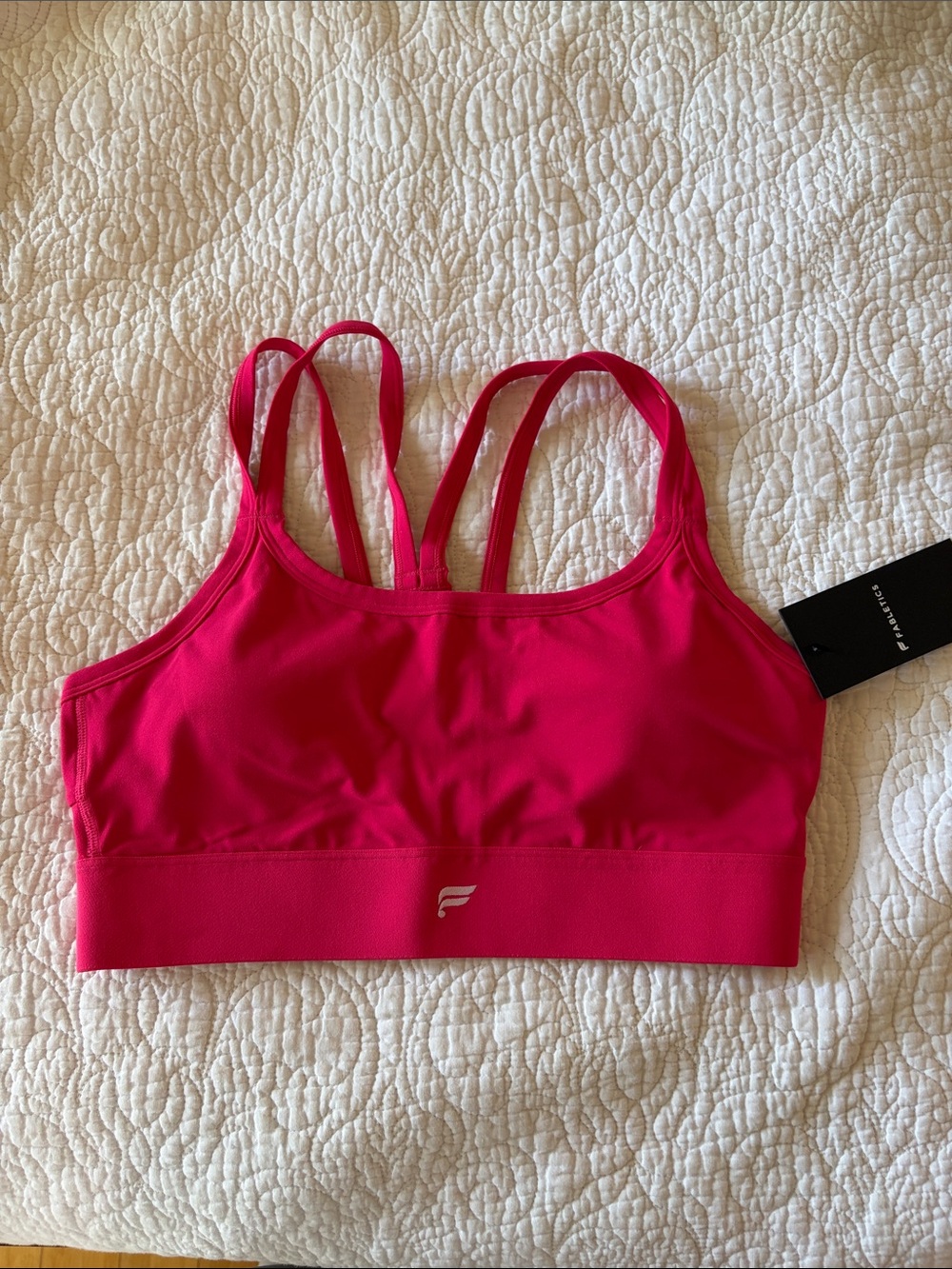 Fabletics Principal Longline Medium-Impact Sports Bra.